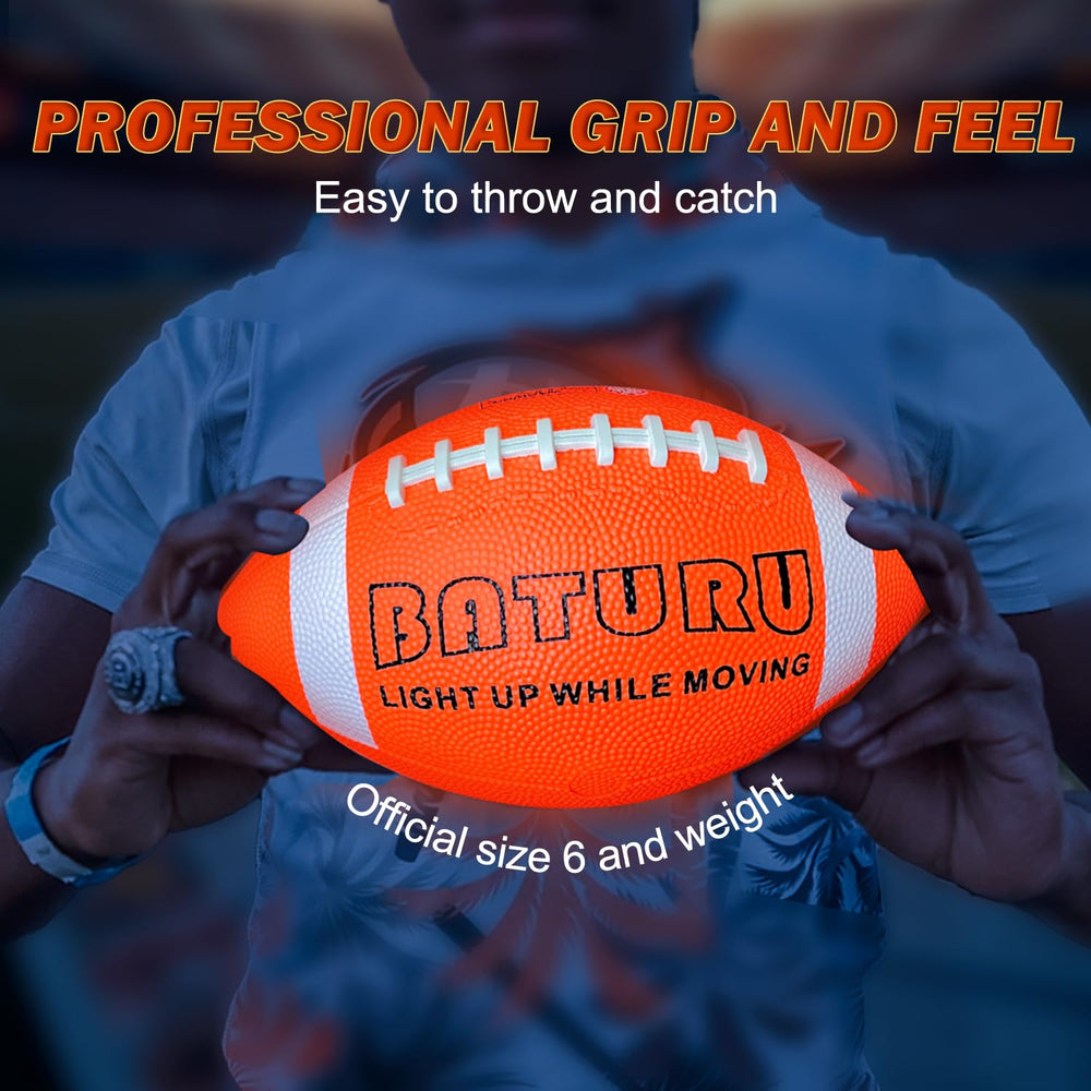 Baturu official size 6 grip close-up for accurate throwing and catching