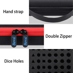 Baval DND Dice Case dice holes keep polyhedrons separate and safe