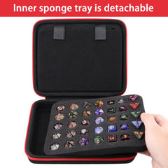 Baval DND Dice Case compact dimensions fit in backpacks for travel