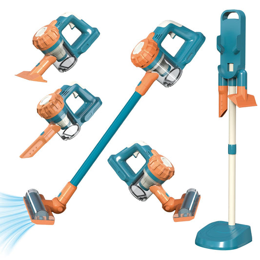 BAYMI 3-in-1 Kids Vacuum with real suction encourages imaginative cleaning play.