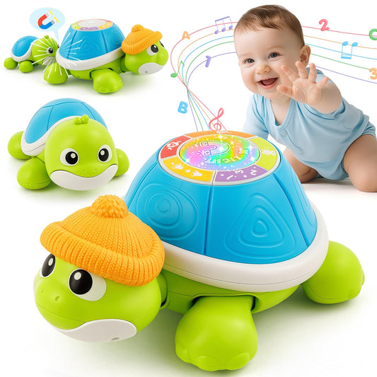 BAYSING mother and baby turtles for tummy time and sensory play