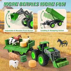 BAYSING farm accessories hay bales enhance pretend farm scenes.