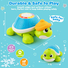 BAYSING BPA-free ABS turtle toys with smooth edges