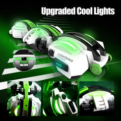 BAZADER RC Car with two batteries extends play up to 30 minutes.