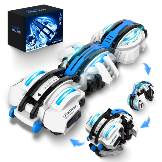 BAZADER RC Car with LED lights for night play and visibility.