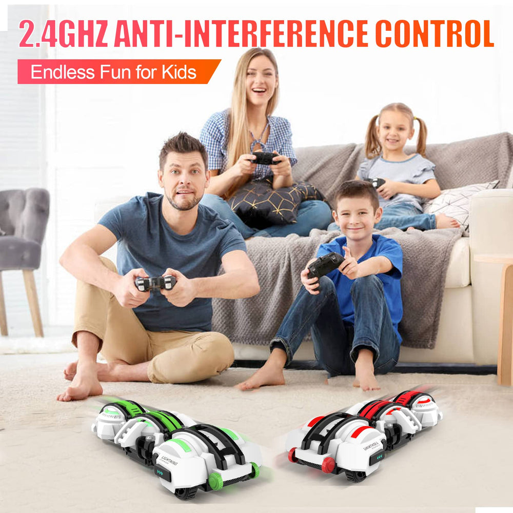 Two rechargeable batteries extend playtime up to 60 minutes