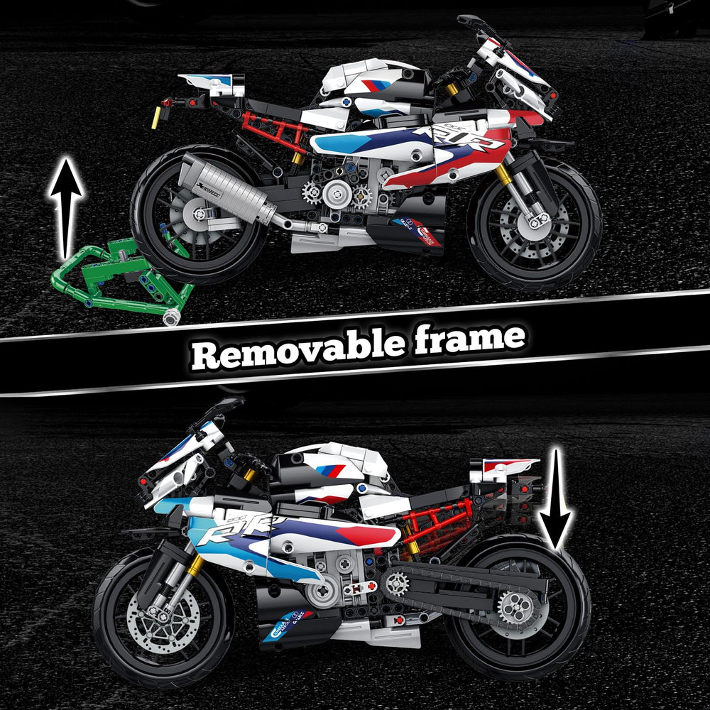 BBEUU textured tires and brake pads add realism and tactile play