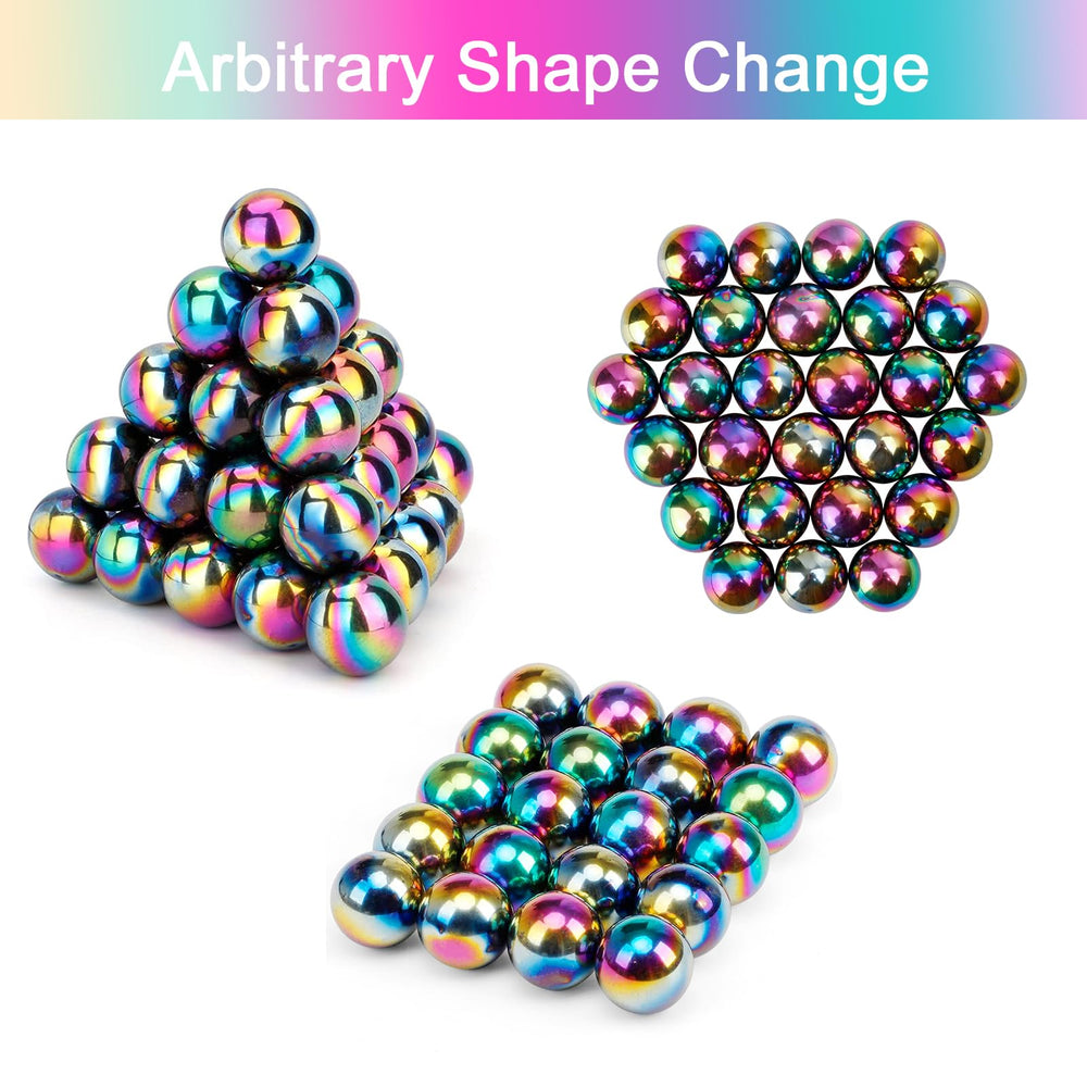 bbfancy DIY 3D model with rainbow balls enabling flexible shapes