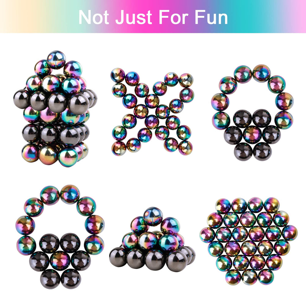 bbfancy magnets organizing small items on a metal surface