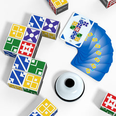 BBnote family matching game block puzzle set for interactive play