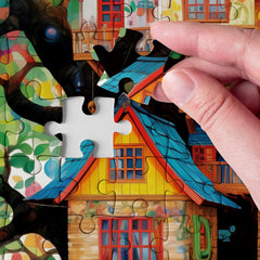 BBOLDIN 1000-piece colorful plant puzzle offers relaxing brain-teasing fun