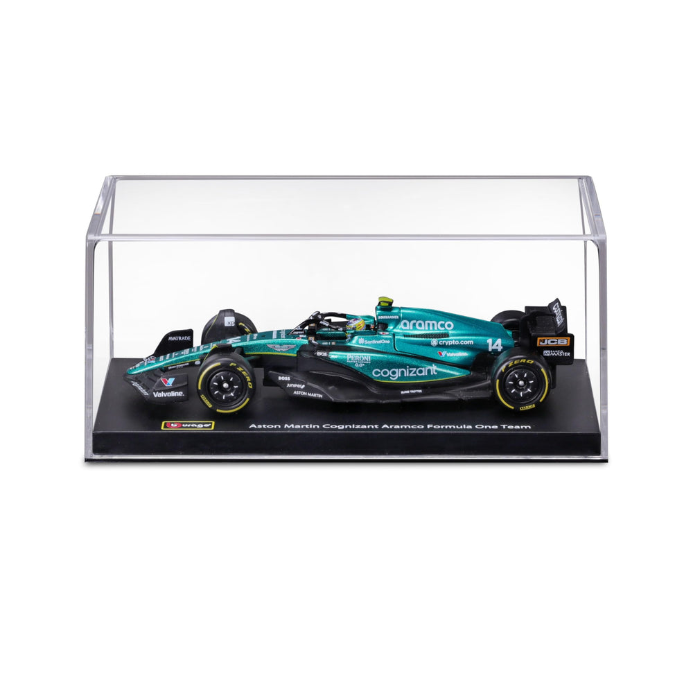 BBURAGO 1:43 Aston Martin AMR23 hood and trunk details add realism