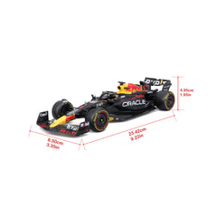 Bburago RB19 Race Oracle box showing official packaging.