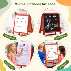 BBV Kids Easel height settings at 39, 43, and 47 inches for growing artists