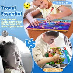 BBWOO travel games for airplanes provide quiet entertainment at high altitude.