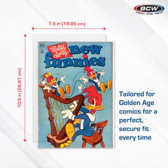 BCW 24-point board close-up shows buffering with calcium carbonate.