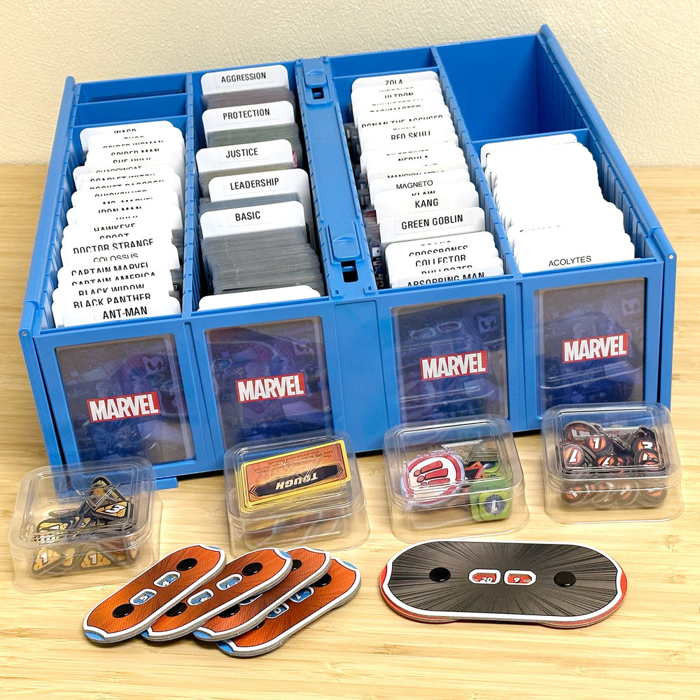 Blue BCW bin holds up to 3200 cards safely.