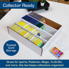 BCW Monster Box works with dividers for efficient sorting