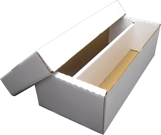 BCW Shoe Storage Card Box assembled for tidy card organization.
