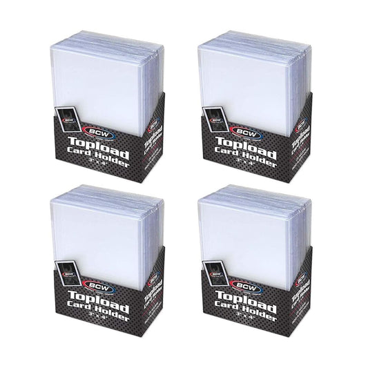 BCW standard 3x4 top loader with rigid PVC protects your cards from wear