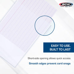 BCW Transformer TCG topload compatibility for character cards and quick storage.