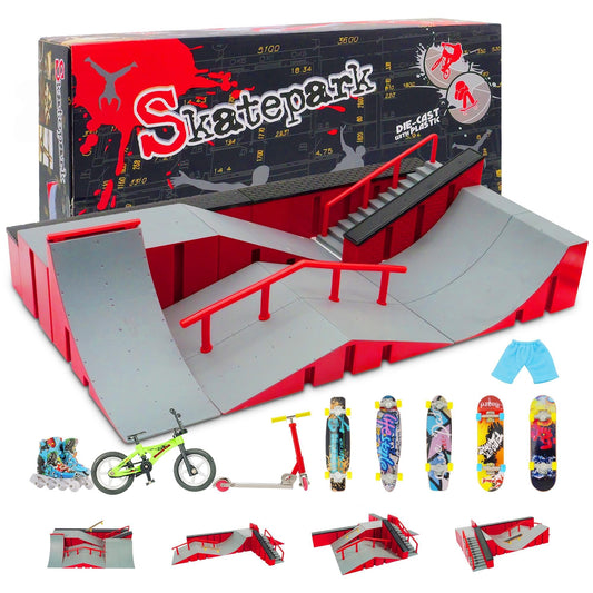 BCY Hohipi fingerboard park setup for imaginative play and stunts