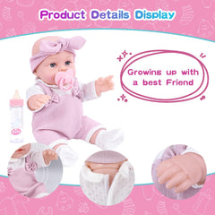 BDDOLL bottle set for feeding playtime and nurturing role-play.