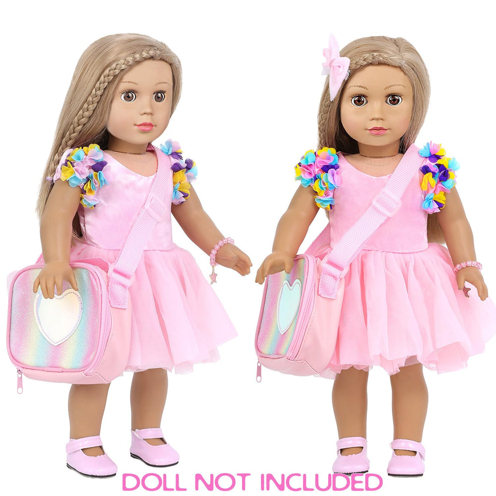 BDDOLL hairpins and bracelet add finishing touches to outfits.