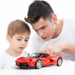 BDTCTK 1:32 Farrari pullback car cockpit detail for realistic miniature racing.