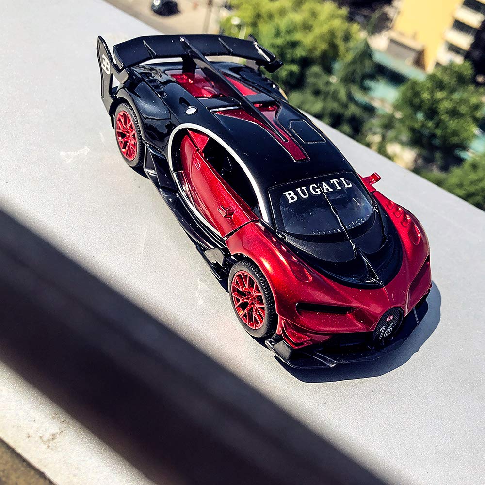 BDTCTK Bugatti Vision GT 1/32 gift-box packaging, ready-to-gift presentation.