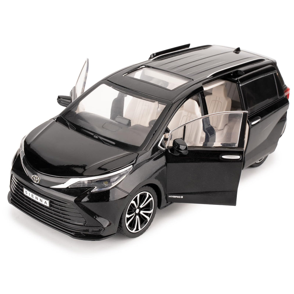 BDTCTK Sienna 1:24 pull-back diecast car with lights and sounds for kids