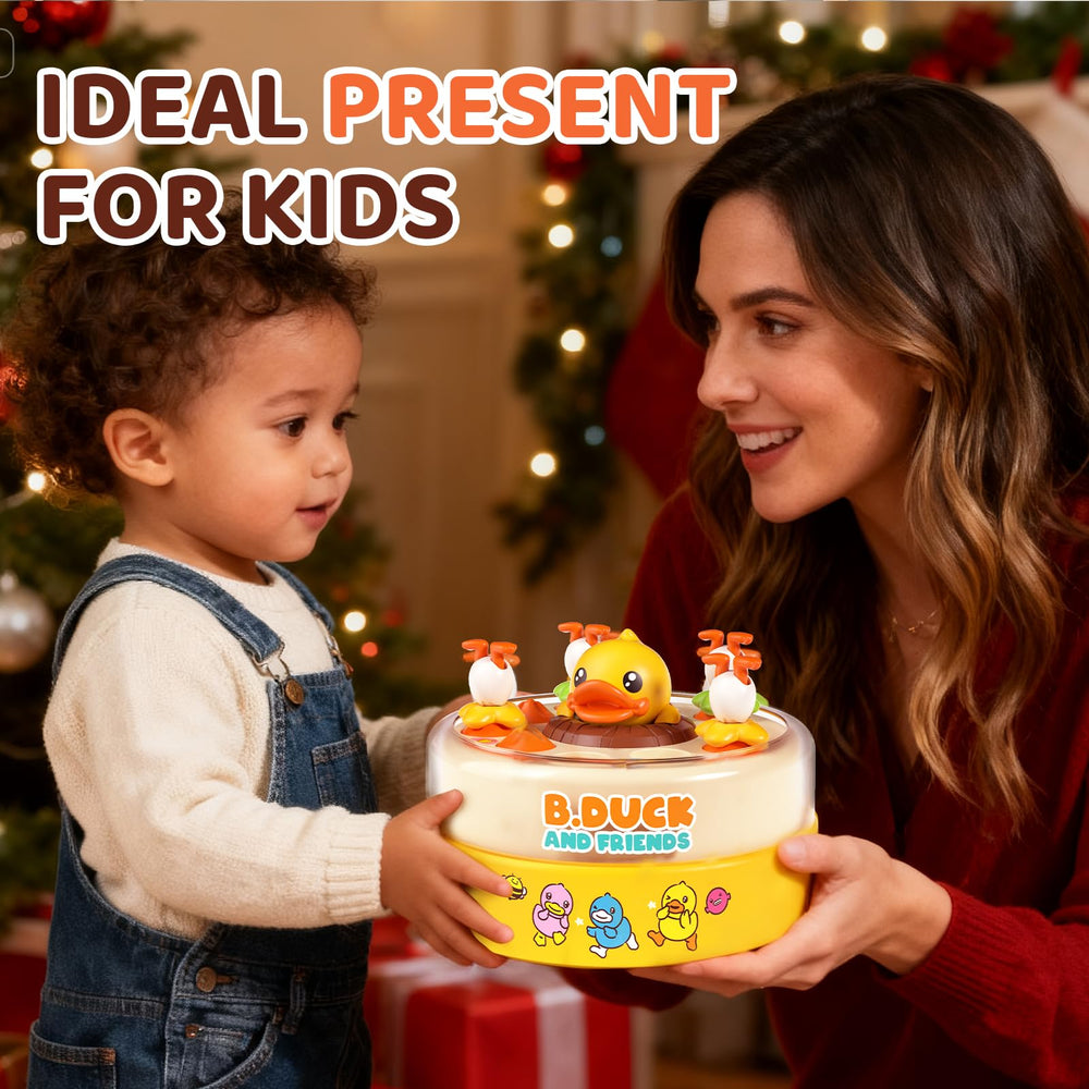 B.Duck Catch and Bounce safe-edged design keeps little hands secure.