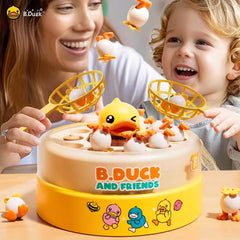 B.Duck rotating game board enhances hands on play