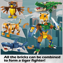 BDXEJV Creator 3-in-1 Animals safety-first design with smooth edges for worry-free play.