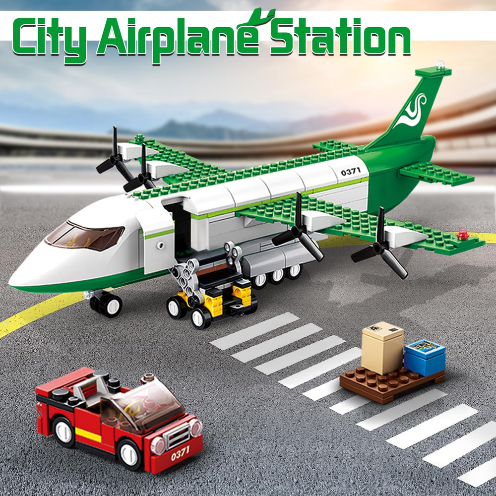 BDXEJV City Cargo Plane set Lego-compatible design invites remixable builds.