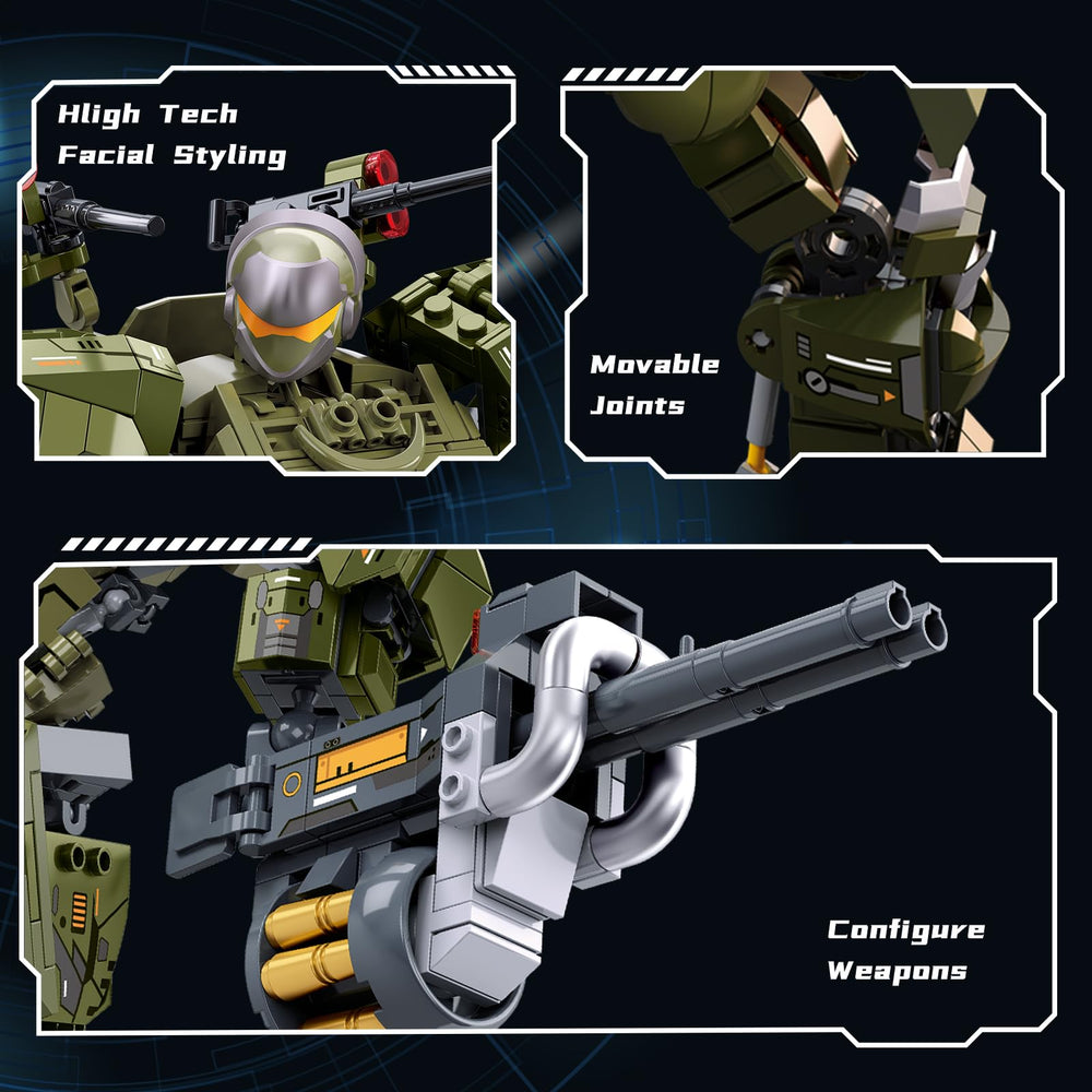 BDXEJV mech transparent surfaces reveal gears and craftsmanship during assembly.