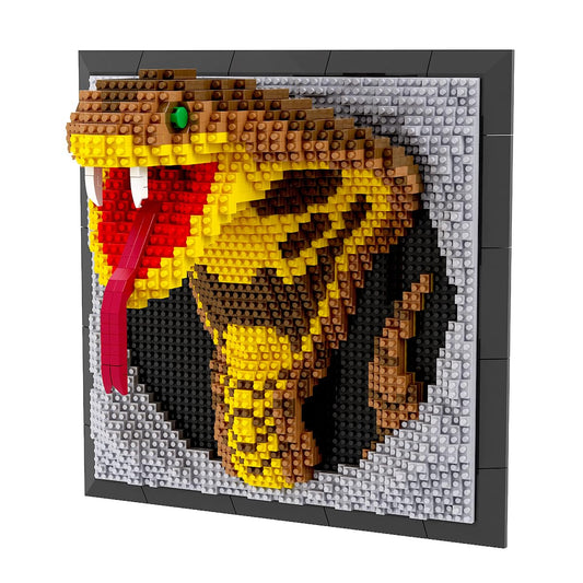 BDYDT Snake Wall Art Set main view for modern wall display