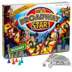BE A BROADWAY STAR! Box front showcases bold theatre art for shelf appeal.