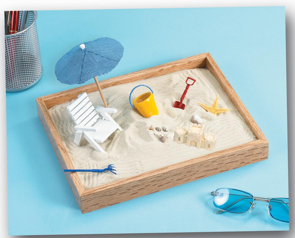 Be Good Executive Sandbox ultra-fine sand close-up highlights tactile texture