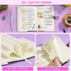 Beadsky Diary weather and date layout guides daily entries neatly