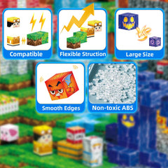 Beamryx Sky City pieces in bright colors support STEM exploration