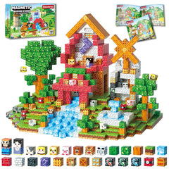 Beamryx 150pcs magnetic blocks forest scene — sparks imaginative play and creative building for curious kids.