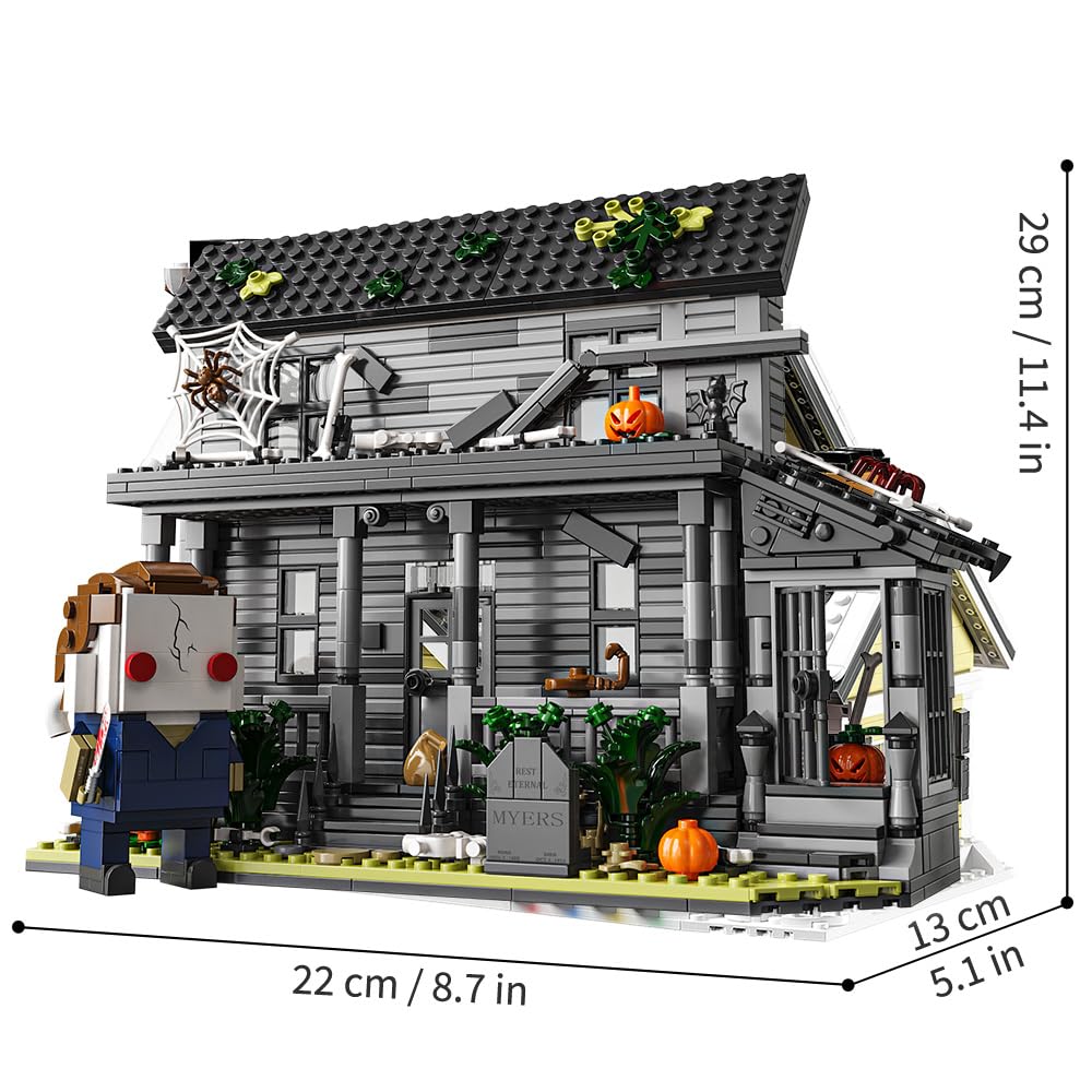 Beamryx collectible display image shows the Halloween set as a striking decor piece.