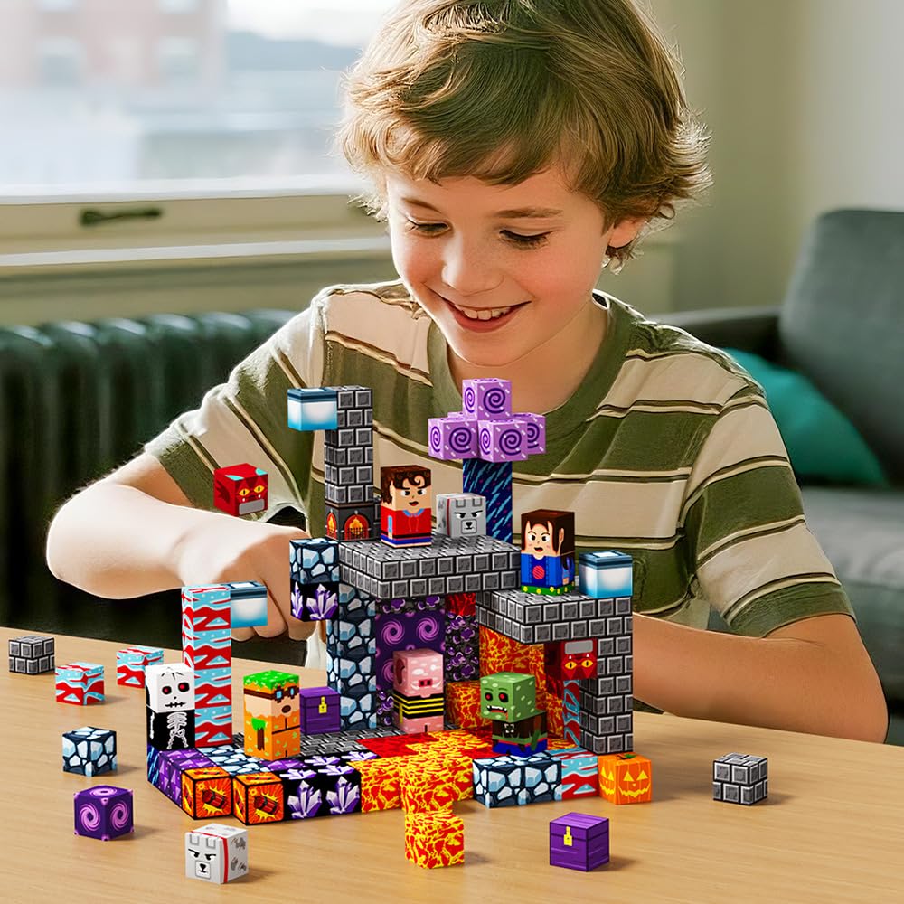 Beamryx magnetic blocks education toy supporting creativity and spatial skills