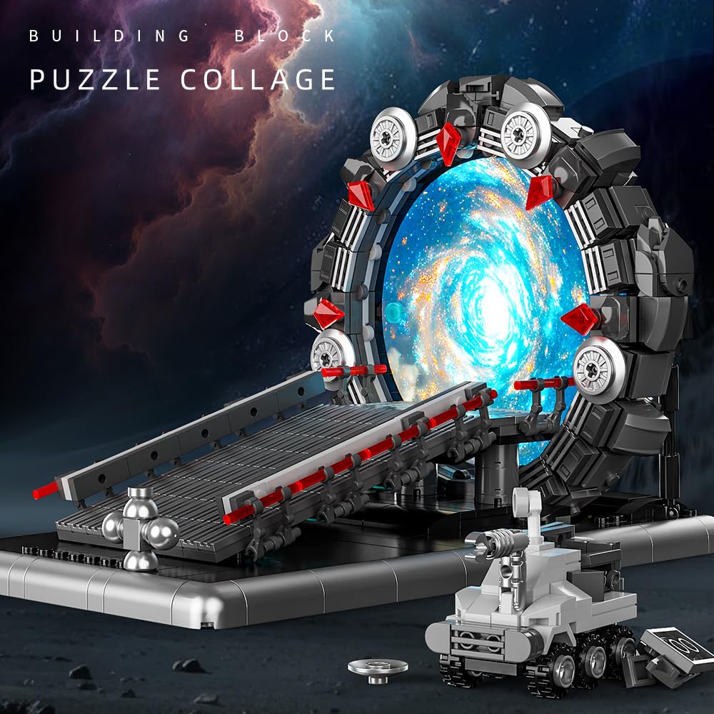 Beamryx Space Gate Replica with energy-field visuals for cinematic appeal