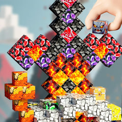 Beamryx STEM toy promotes creativity through guided patterns and free-form design.