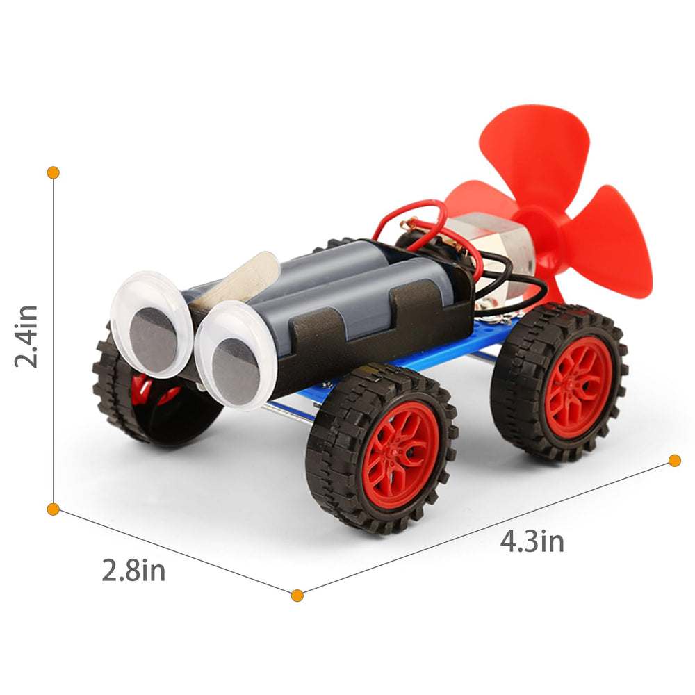 BeAndge DIY indoor activities wind car kit for home or classroom.