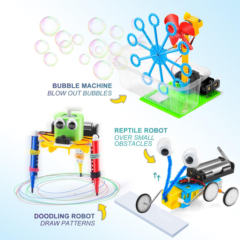 BeAndge STEM Robotics Kit balance car demonstration on a desk.