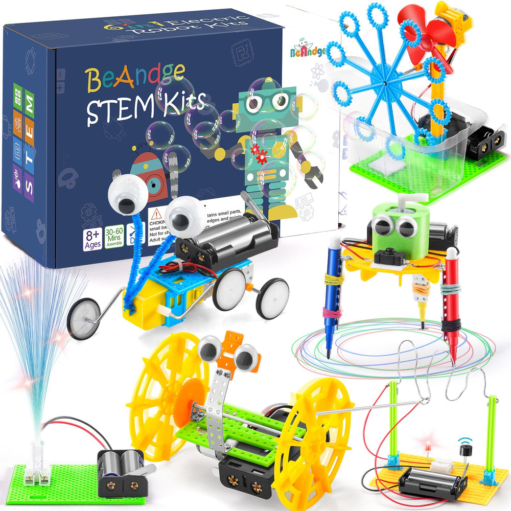 BeAndge STEM Robotics Kit reptile robot in action for learning.