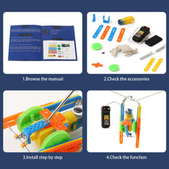 BeAndge screwdriver and tools for beginner robot construction.
